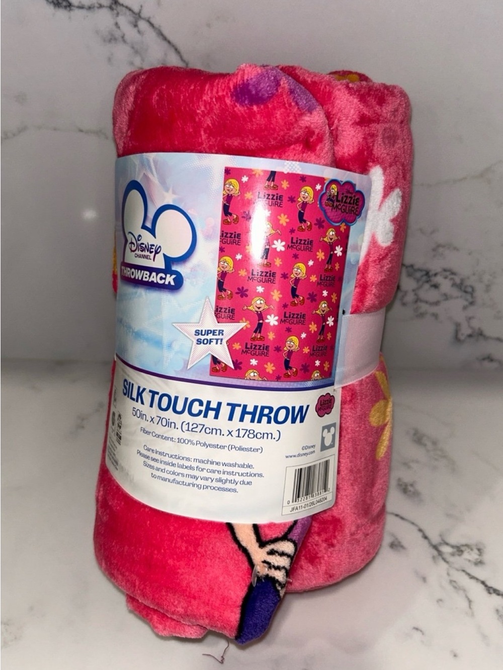 Disney Lizzie McGuire Silk Touch Throw Blanket